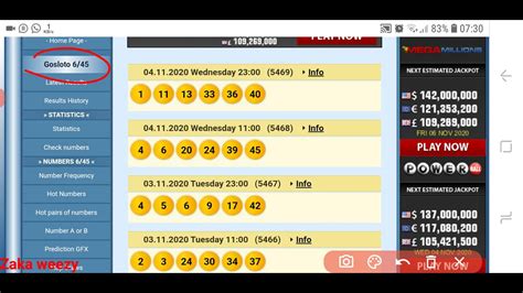 gosloto 6/45 hot pairs predictions